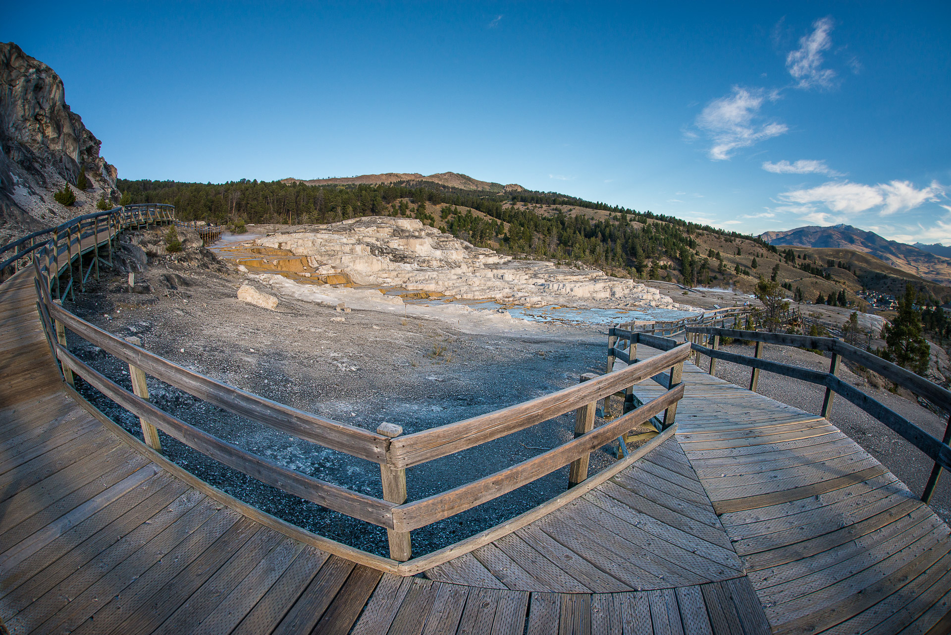 Mammoth Hot Springs Terraces | Sean Crane Photography